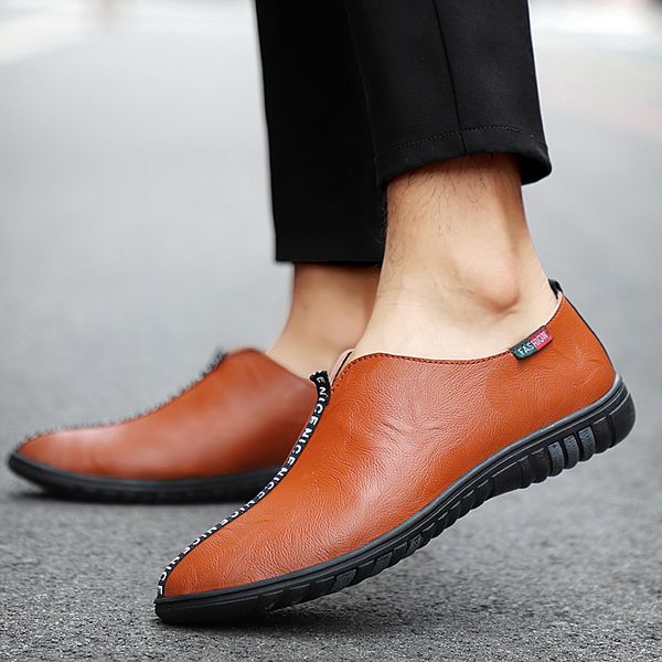 selling casual shoes men anti slip pu leather men shoe comfortable fashion sneakers hard-wearing slip on flats footwear, Black
selling casual shoes men anti slip pu leather men shoe comfortable fashion sneakers hard-wearing slip on flats footwear, Black