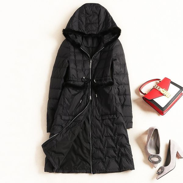 2018 new fashion women's duck down jacket coat winter down jacket hooded long sleeve solid color slim long outerwear coat, Black
2018 new fashion women's duck down jacket coat winter down jacket hooded long sleeve solid color slim long outerwear coat, Black
