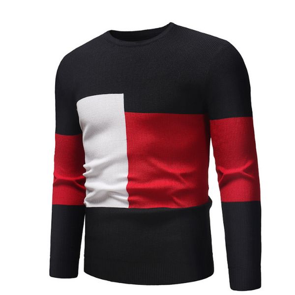 fit sweater color sweater solid men's casual turtleneck brand slim men's men's pullovers knitted m-3xl ffvab, Black
fit sweater color sweater solid men's casual turtleneck brand slim men's men's pullovers knitted m-3xl ffvab, Black