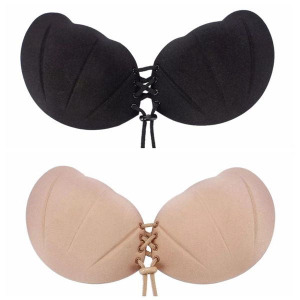 women underwear bra pad solid breast petals silicone bra lingerie front pull rope shell invisible chest stickers gathered, Black;white
women underwear bra pad solid breast petals silicone bra lingerie front pull rope shell invisible chest stickers gathered, Black;white