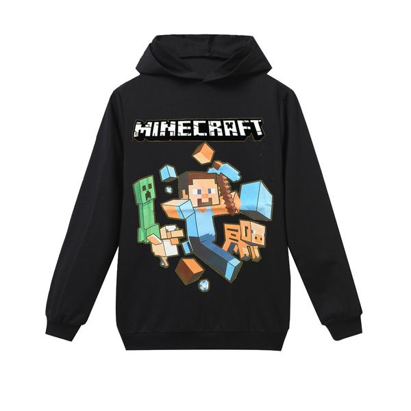 10 minecrafts tiktok children cartoon alan walker faded deadpool legends venom cotton boys and girls long-sleeved hooded t-shirt clothing, Blue
10 minecrafts tiktok children cartoon alan walker faded deadpool legends venom cotton boys and girls long-sleeved hooded t-shirt clothing, Blue
