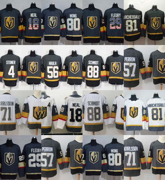 Mens Vegas Golden Knights 71 William Karlsson 19 Reilly Smith 75 Ryan Reaves 29 Marc-Andre Fleury 28 William Carrier Hockey Jerseys
Mens Vegas Golden Knights 71 William Karlsson 19 Reilly Smith 75 Ryan Reaves 29 Marc-Andre Fleury 28 William Carrier Hockey Jerseys
