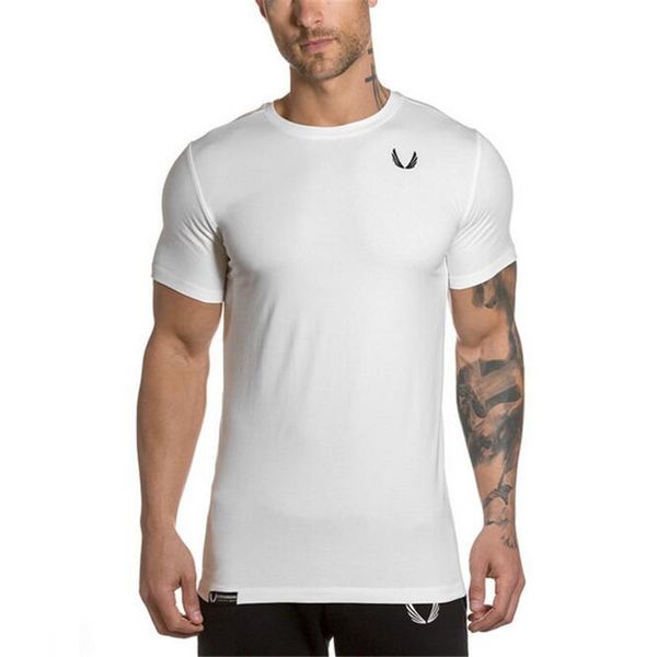 muscular men t-shirt 2018 new style sportsman fitness soft elasticity crew neck solid color women's, White;black
muscular men t-shirt 2018 new style sportsman fitness soft elasticity crew neck solid color women's, White;black