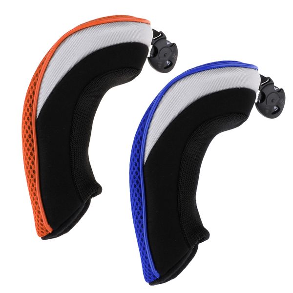 2pcs premium golf hybrid ut club rescue head cover headcover with number tag 2, 3, 4, 5, 7, x -orange & blue
2pcs premium golf hybrid ut club rescue head cover headcover with number tag 2, 3, 4, 5, 7, x -orange & blue