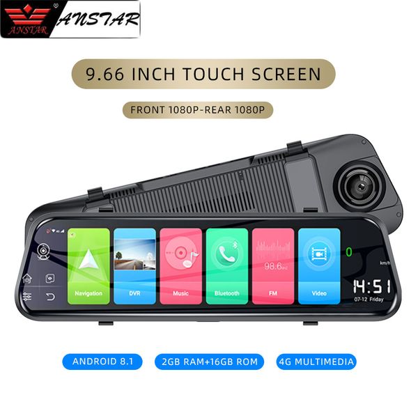 anstar 9.66" 4g car dvr android 8.1rearview mirror 1080p video recorder wifi adas gps auto registrar dash cam
anstar 9.66" 4g car dvr android 8.1rearview mirror 1080p video recorder wifi adas gps auto registrar dash cam