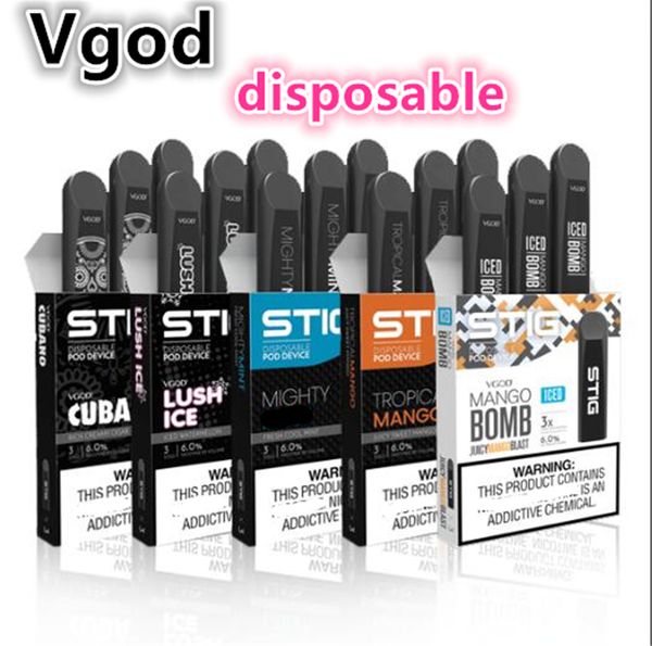 Vgod tig di po able pod device 3pc pack 270mah battery 1 2ml cartridge vape pen kit mango bomb lu h ice cubano tock fa t hipping
Vgod tig di po able pod device 3pc pack 270mah battery 1 2ml cartridge vape pen kit mango bomb lu h ice cubano tock fa t hipping