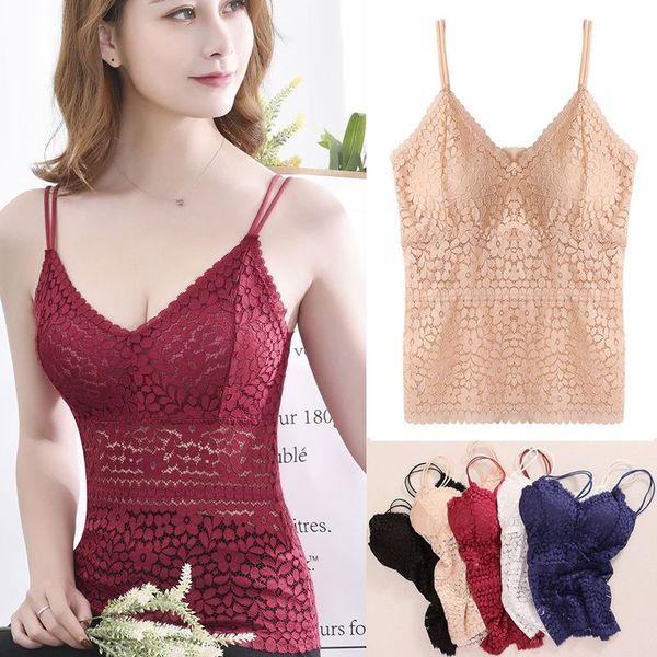 solid lace bra padded wire bra can be worn outside floral openwork non-adjusted straps vest bras fashion, Red;black
solid lace bra padded wire bra can be worn outside floral openwork non-adjusted straps vest bras fashion, Red;black