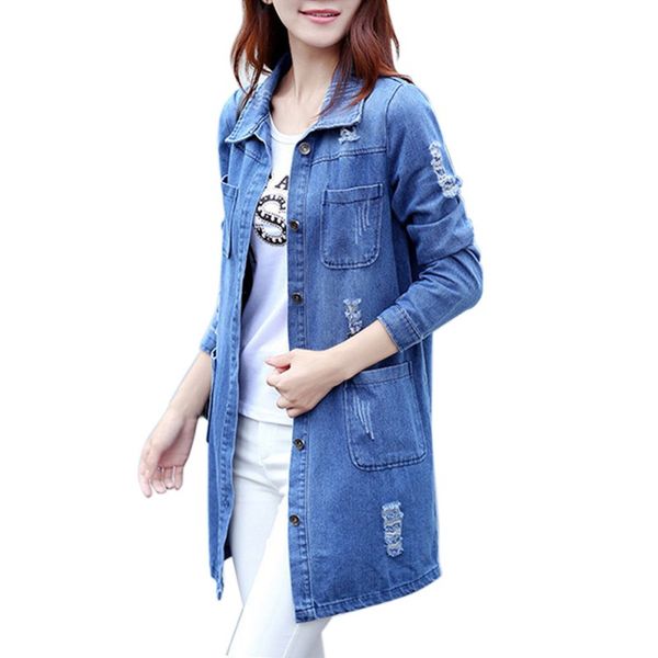 new women fashion fashion s-5xl loose cotton denim coats long sleeve jeans female casual clothing jackets winter coat, Black;brown
new women fashion fashion s-5xl loose cotton denim coats long sleeve jeans female casual clothing jackets winter coat, Black;brown