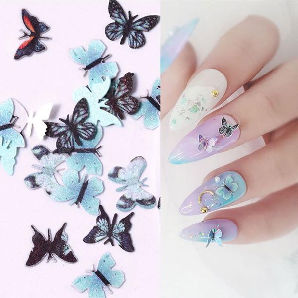 12 colors optionals 1 box diy 3d butterfly nail sequins nail art flakes slices uv gel accessories charm manicure decorations, Silver;gold
12 colors optionals 1 box diy 3d butterfly nail sequins nail art flakes slices uv gel accessories charm manicure decorations, Silver;gold