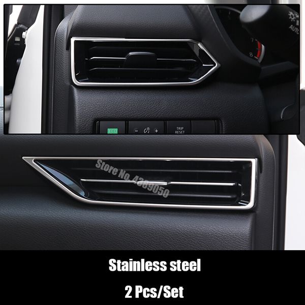 stainless steel for sentra 2020 accessories lhd car left and right air outlet cover trim sticker car styling 2pcs
stainless steel for sentra 2020 accessories lhd car left and right air outlet cover trim sticker car styling 2pcs