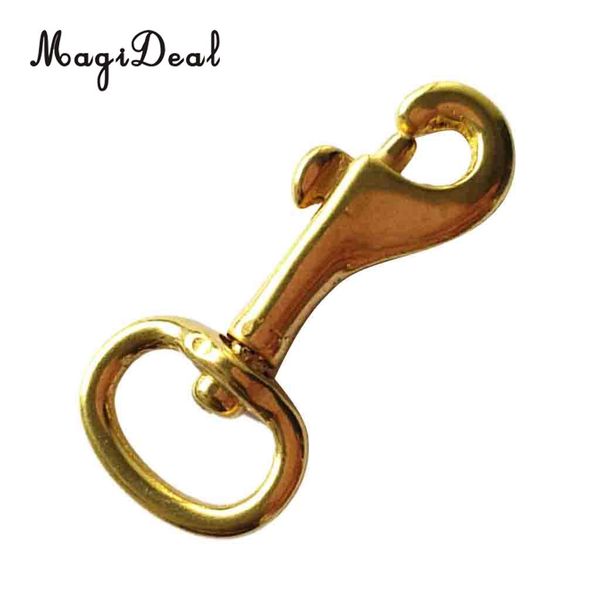 magideal heavy duty 56mm brass swivel eye bolt snap hook pet clip leathercraft scuba diving accessories
magideal heavy duty 56mm brass swivel eye bolt snap hook pet clip leathercraft scuba diving accessories