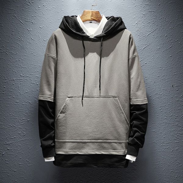 2019 men's hoodies new style casual fashion male patchwork hooded long sleeves sweatershirt l0725, Black
2019 men's hoodies new style casual fashion male patchwork hooded long sleeves sweatershirt l0725, Black
