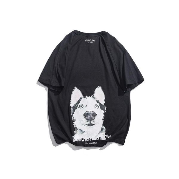 luoye luo вы 2020 лето в японском стиле симпатичные husky оригинальный печатается с коротким рукавом пары сыпучие-fit футболки мужские, White;black
luoye luo вы 2020 лето в японском стиле симпатичные husky оригинальный печатается с коротким рукавом пары сыпучие-fit футболки мужские, White;black