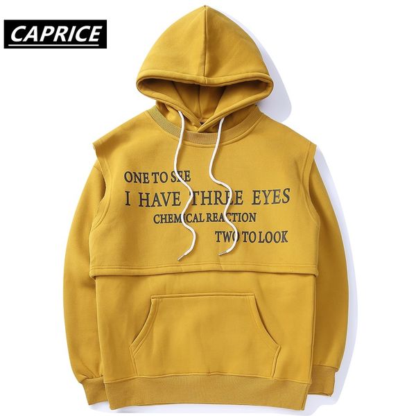 false 2 piece print hoodies sweatshirts harajuku hip hop casual pullover hooded streetwear 2019 men fashion hoodie men, Black
false 2 piece print hoodies sweatshirts harajuku hip hop casual pullover hooded streetwear 2019 men fashion hoodie men, Black