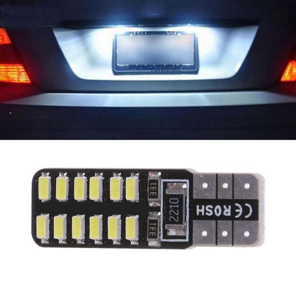10pcs t10 w5w 24smd led light bulb car 3014 12v super bright clearance bulb lamp white sell
10pcs t10 w5w 24smd led light bulb car 3014 12v super bright clearance bulb lamp white sell