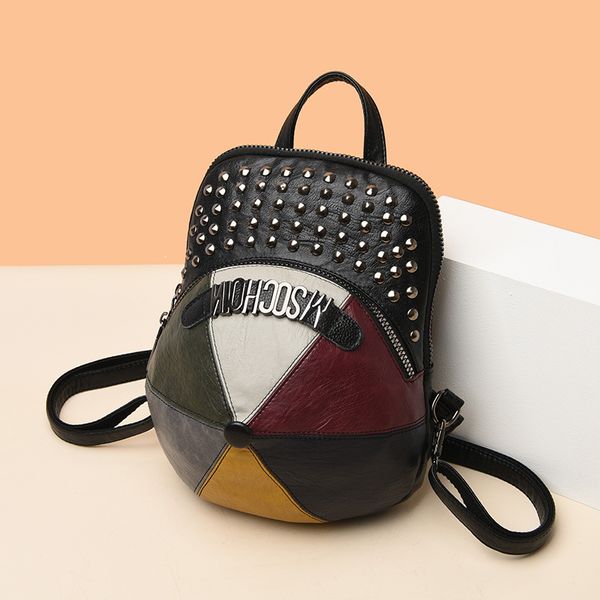 multifunction back pack rivet shoulder crossbody bags ladies messenger bags women hat genuine leather women's handbags
multifunction back pack rivet shoulder crossbody bags ladies messenger bags women hat genuine leather women's handbags
