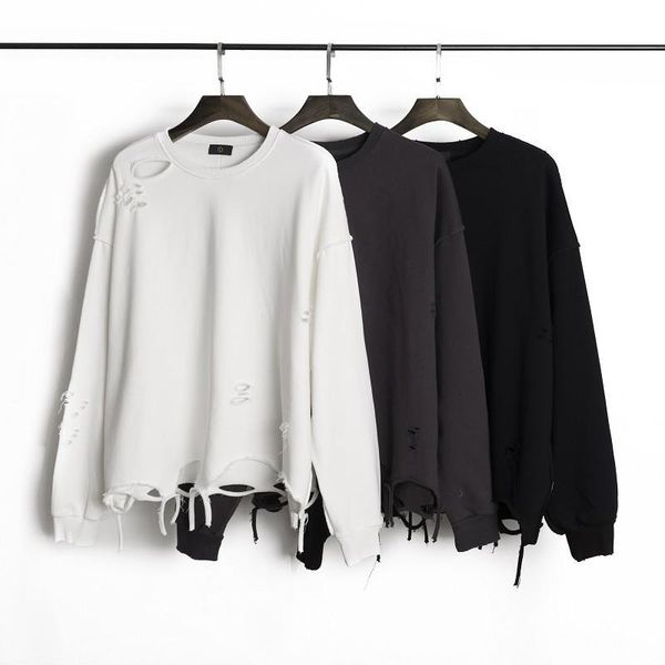 oversize style mens designer hoodies fashion street style solid color long sleeve ripped hoodies casual mens clothing, Black
oversize style mens designer hoodies fashion street style solid color long sleeve ripped hoodies casual mens clothing, Black