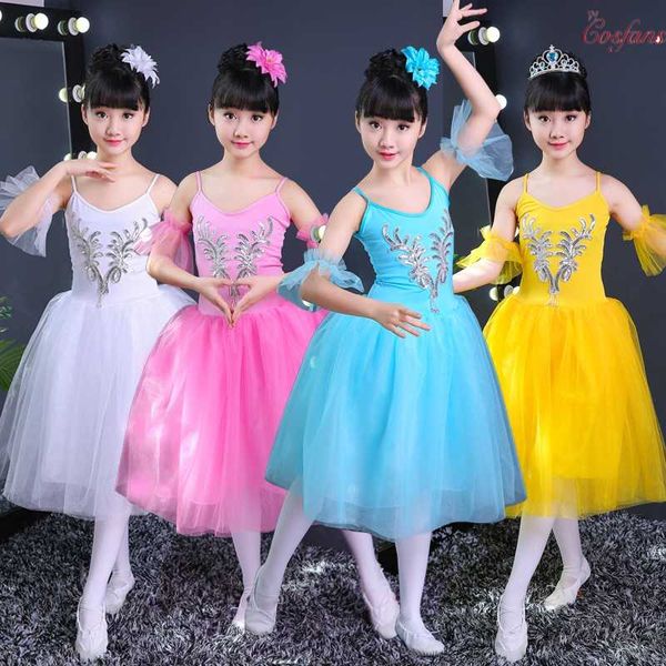 kids classic ballet tutu child swan lake costumes white ballerine dress long tulle ballet dress girls ballroom dance, Black;red
kids classic ballet tutu child swan lake costumes white ballerine dress long tulle ballet dress girls ballroom dance, Black;red