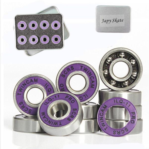 16pcs/set ilq-11 skating bearings deep groove 608zz 8x22x7mm chrome steel skates bearings abec-11 slalom sliding ikqxq 
16pcs/set ilq-11 skating bearings deep groove 608zz 8x22x7mm chrome steel skates bearings abec-11 slalom sliding ikqxq