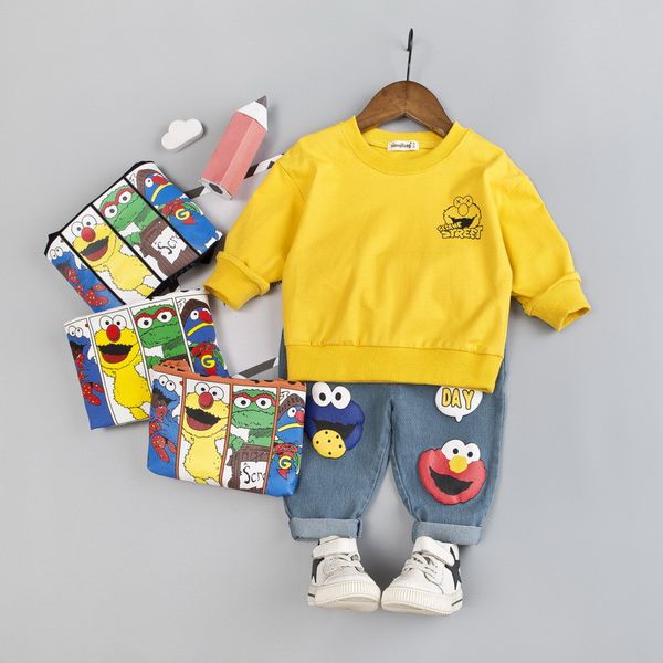0-4 years boy girl clothing set 2019 new autumn cartoon active solid kid suit children baby clothing t-shirt+pant, White
0-4 years boy girl clothing set 2019 new autumn cartoon active solid kid suit children baby clothing t-shirt+pant, White