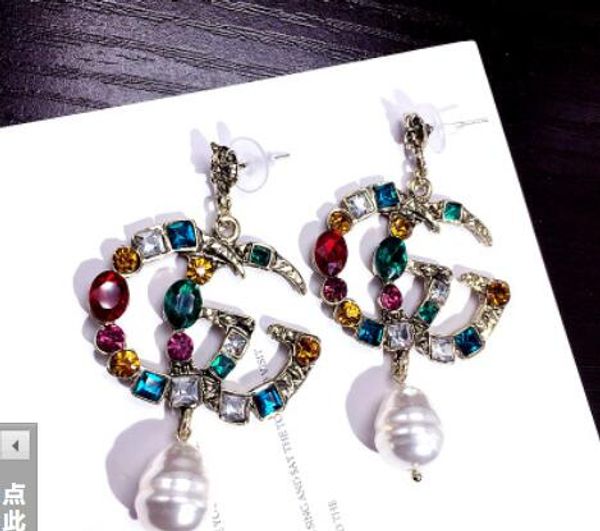 designer brand letters g earrings gold silver plated ear studs double96-g earddrop for women girl party jewelry, White
designer brand letters g earrings gold silver plated ear studs double96-g earddrop for women girl party jewelry, White