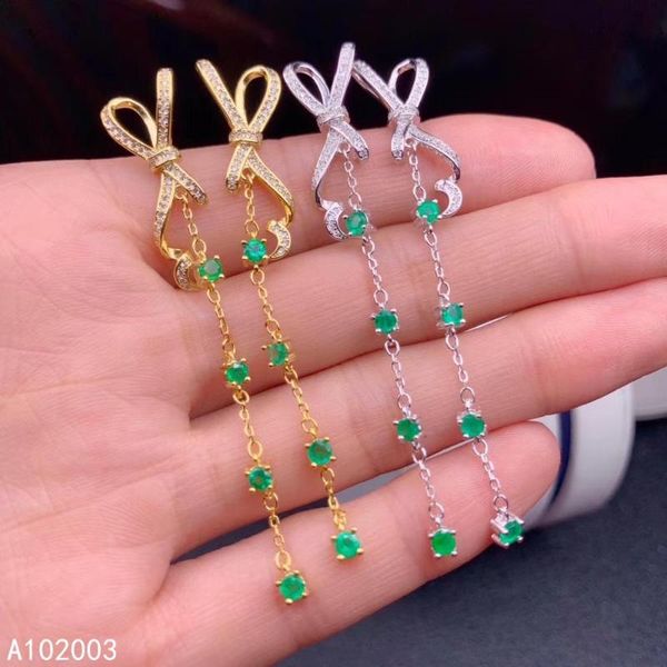 kjjeaxcmy fine jewelry 925 sterling silver inlaid natural emerald female earrings eardrop popular support detection, Golden;silver
kjjeaxcmy fine jewelry 925 sterling silver inlaid natural emerald female earrings eardrop popular support detection, Golden;silver