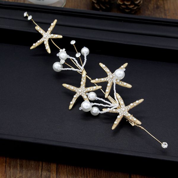 wedding hairband for girls bride marry accessories wedding dress headwear celestial immortals beautiful exceed immortal pearl starfish, Silver
wedding hairband for girls bride marry accessories wedding dress headwear celestial immortals beautiful exceed immortal pearl starfish, Silver