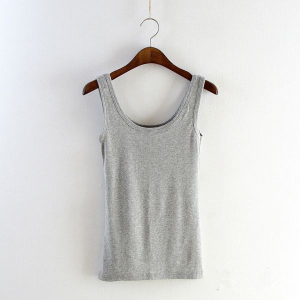 женщины весна лето tank tops sexy основная бретели фитнес рукавов u шеи свободный жилет футболку тонкий вскользь женской одежды, White
женщины весна лето tank tops sexy основная бретели фитнес рукавов u шеи свободный жилет футболку тонкий вскользь женской одежды, White