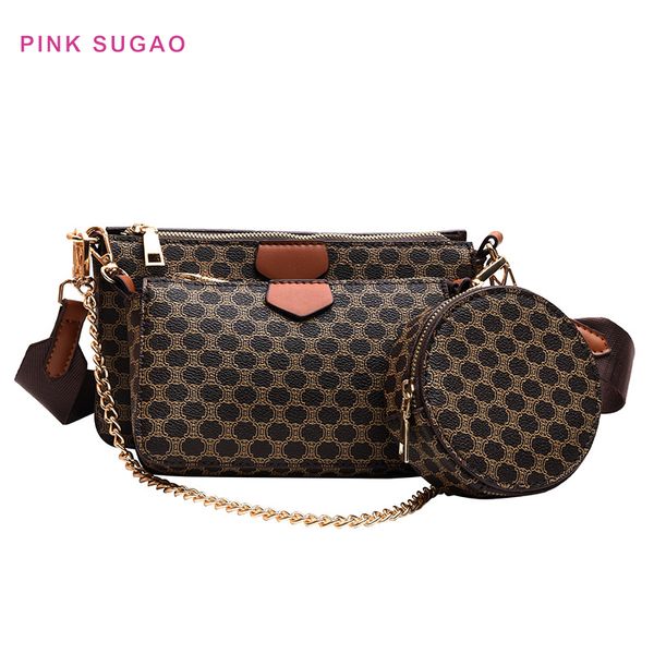 pink sugao 3pcs set women handbags designer crossbody bag for women designer handbags purses leather chain bag coin purse new
pink sugao 3pcs set women handbags designer crossbody bag for women designer handbags purses leather chain bag coin purse new