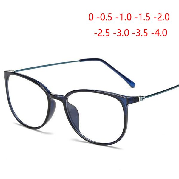 1.56 aspherical lenses tr90 finished myopia glasses for women men plastic titanium oval eyeglasses 0 -1.0 -1.5 -2.0 -2.5 to -4.0, Silver
1.56 aspherical lenses tr90 finished myopia glasses for women men plastic titanium oval eyeglasses 0 -1.0 -1.5 -2.0 -2.5 to -4.0, Silver