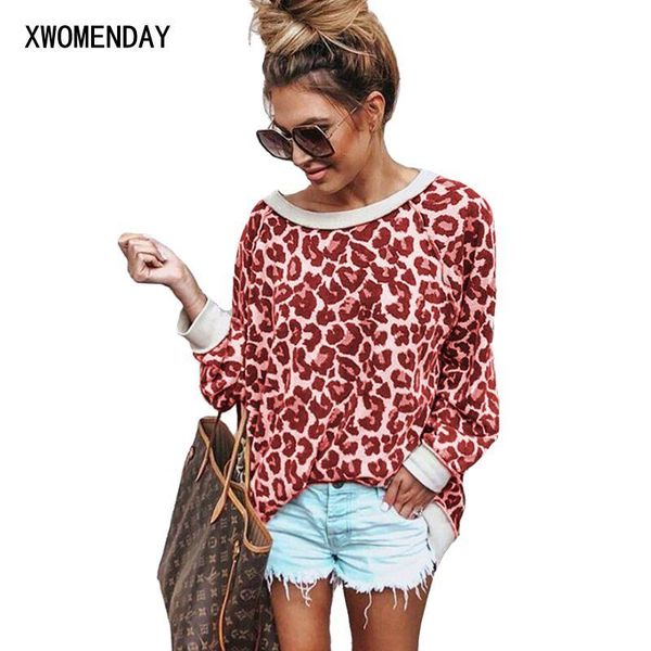 xwomenday women autumn leopard t shirt casual long sleeve o neck tees 2019 new camiseta ladies tee shirts blusas, White
xwomenday women autumn leopard t shirt casual long sleeve o neck tees 2019 new camiseta ladies tee shirts blusas, White