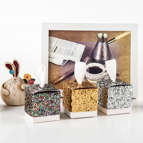 glitter gold silver gift boxes packaging wedding party gift box paper candy boxes for wedding favors 10pcs/lot
glitter gold silver gift boxes packaging wedding party gift box paper candy boxes for wedding favors 10pcs/lot