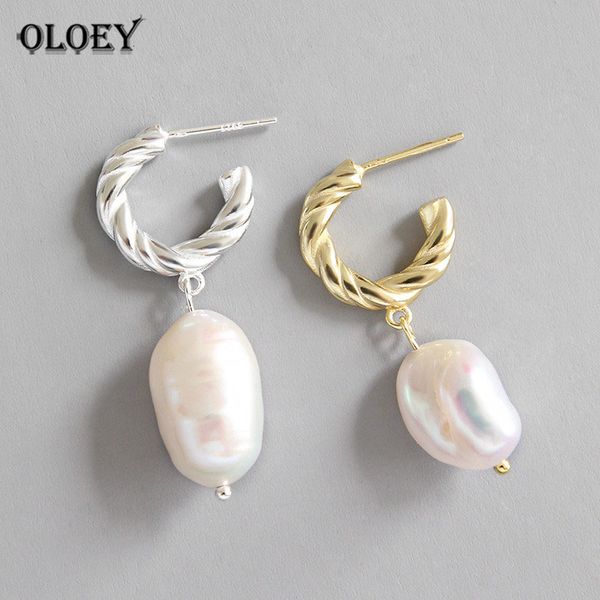 oloey freshwater baroque pearl drop earrings for women wedding dangle twist circle earrings luxury fine party jewelry yme428 cj191203, Golden
oloey freshwater baroque pearl drop earrings for women wedding dangle twist circle earrings luxury fine party jewelry yme428 cj191203, Golden