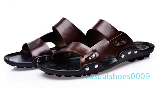 wholesale-men genuine leather flip flops chinelo masculino fashion mens slippers summer outdoor beach shoes casual men sandals cc9, Black
wholesale-men genuine leather flip flops chinelo masculino fashion mens slippers summer outdoor beach shoes casual men sandals cc9, Black