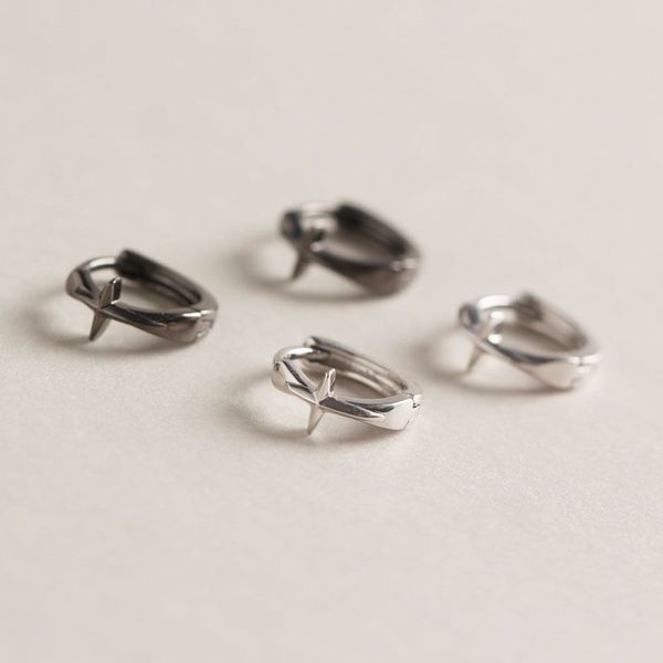 fashion jewelry christian women piercing rivet cross stud earrings 925 sterling silver hoop earring round circle huggie brincos, Golden;silver
fashion jewelry christian women piercing rivet cross stud earrings 925 sterling silver hoop earring round circle huggie brincos, Golden;silver