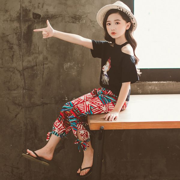 teen girls summer clothing flower pattern children's clothes for girls t shirt + bloomers outfits for casual tracksuit kid, White
teen girls summer clothing flower pattern children's clothes for girls t shirt + bloomers outfits for casual tracksuit kid, White
