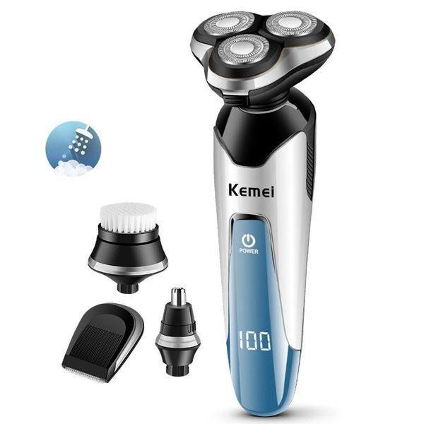 4in1 professional rotate shaver set rechargeable electric shaver for men beard face shaving machine waterproof electric razor
4in1 professional rotate shaver set rechargeable electric shaver for men beard face shaving machine waterproof electric razor