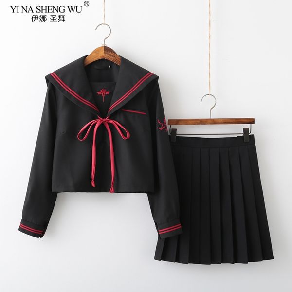 demon girl japanese korean sailor suit short skirts school girl jk uniform pleated skirt school uniform student cosplay costumes, White
demon girl japanese korean sailor suit short skirts school girl jk uniform pleated skirt school uniform student cosplay costumes, White