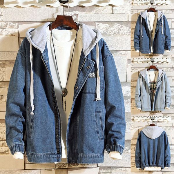 men casual autumn&winter jacket hoodies long sleeve sweatshirt outwear coat, Black;brown
men casual autumn&winter jacket hoodies long sleeve sweatshirt outwear coat, Black;brown