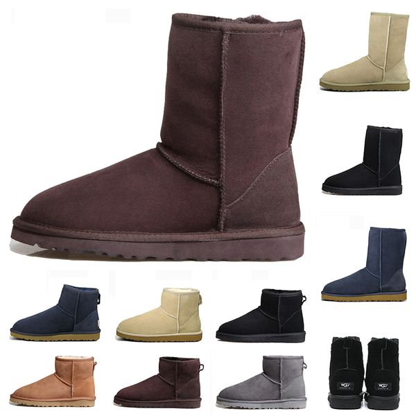 luxury designer wgg women's australia classic snow boots ankle boots black grey chestnut navy blue women girl half boots size us 5-10
luxury designer wgg women's australia classic snow boots ankle boots black grey chestnut navy blue women girl half boots size us 5-10
