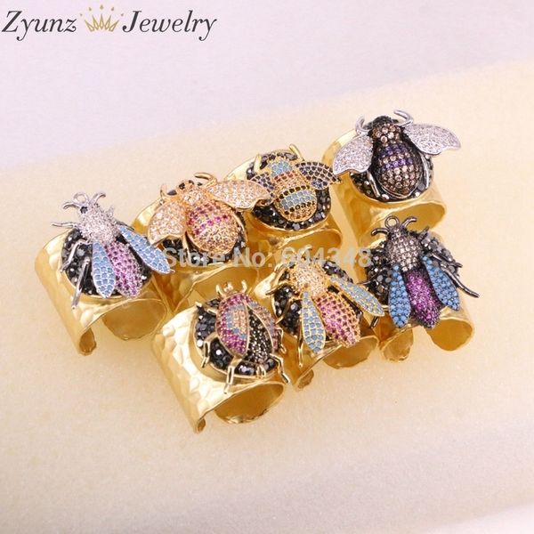 5pcs zyz315-4742 fashion gold color ring micro pave cz insect ring women jewelry c18122801, Slivery;golden
5pcs zyz315-4742 fashion gold color ring micro pave cz insect ring women jewelry c18122801, Slivery;golden
