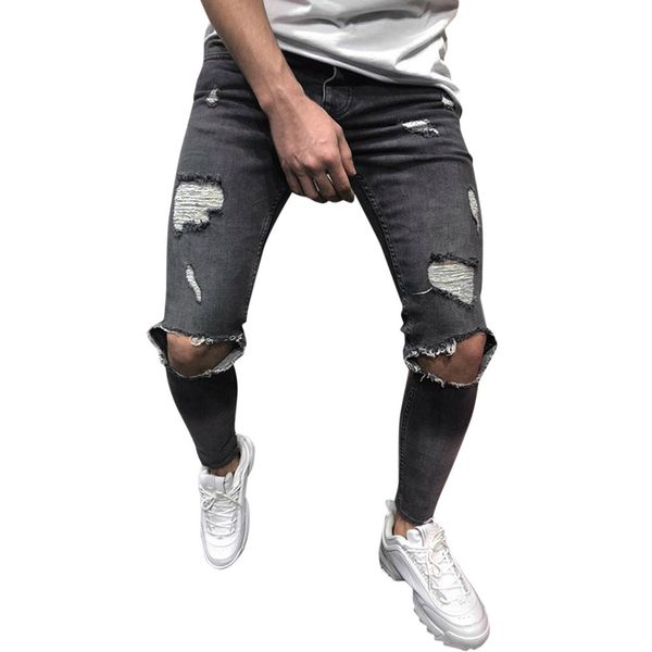jeans mens skinny stretch denim pants streetwear distressed ripped freyed slim fit jeans trousers clothes pencil pants, Blue
jeans mens skinny stretch denim pants streetwear distressed ripped freyed slim fit jeans trousers clothes pencil pants, Blue