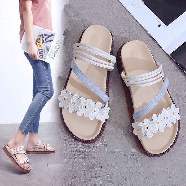 shoes woman 2020 flower slippers casual slipers women flat soft summer new rubber slides basic pu floral scandals, Black
shoes woman 2020 flower slippers casual slipers women flat soft summer new rubber slides basic pu floral scandals, Black