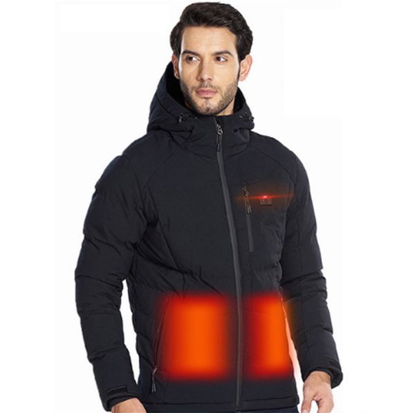 2019 men winter outdoor usb infrared heating hooded jacket electric thermal clothing coat for hiking heated jacket sa-8, Blue;black
2019 men winter outdoor usb infrared heating hooded jacket electric thermal clothing coat for hiking heated jacket sa-8, Blue;black