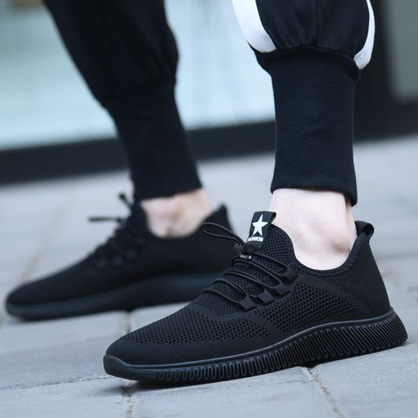 men's summer breathable mesh openwork mesh shoes deodorant tide men's casual sneakers summer skynet shoes men, Black
men's summer breathable mesh openwork mesh shoes deodorant tide men's casual sneakers summer skynet shoes men, Black
