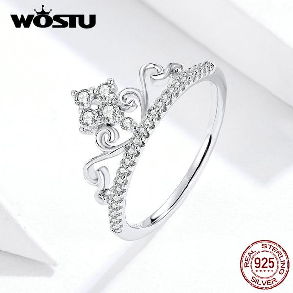 wostu princess crown ring 925 sterling silver zircon wedding rings for women engagement lover silver 925 jewelry fir597, Golden;silver
wostu princess crown ring 925 sterling silver zircon wedding rings for women engagement lover silver 925 jewelry fir597, Golden;silver
