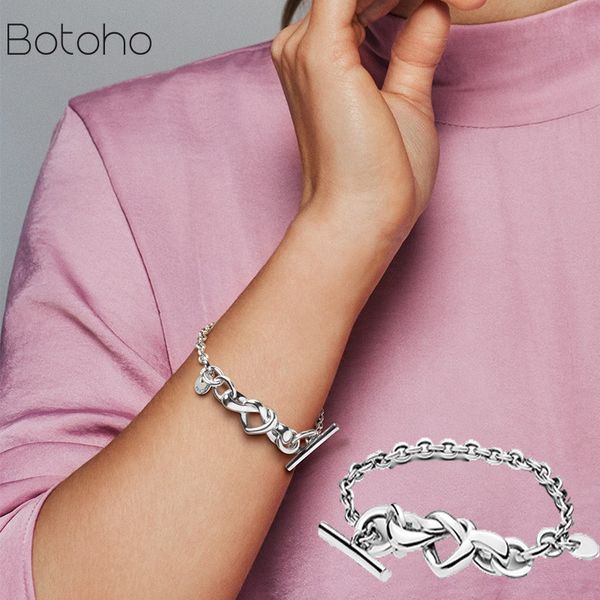 2019 real s925 sterling silver knotted heart europe original bracelet fit women bead charm bangle gift diy jewelry delivery, Golden;silver
2019 real s925 sterling silver knotted heart europe original bracelet fit women bead charm bangle gift diy jewelry delivery, Golden;silver