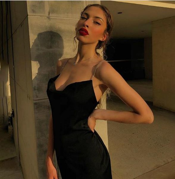 women designer diamond strap dress skinny v-neck bodycon dresses casual sleeveless solid color dresses women clothing, Black;gray
women designer diamond strap dress skinny v-neck bodycon dresses casual sleeveless solid color dresses women clothing, Black;gray