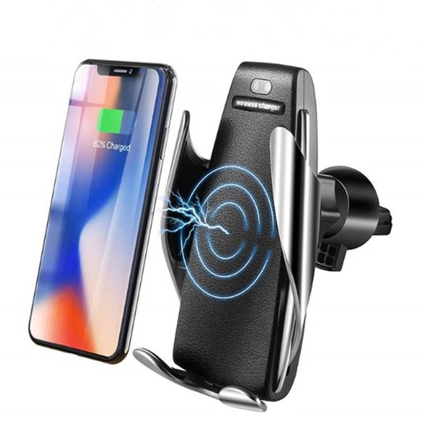 360 rotate smart automatic clamping car wireless charger for iphone xr xs max 8 plus s9 fast charger air vent mount phone holder
360 rotate smart automatic clamping car wireless charger for iphone xr xs max 8 plus s9 fast charger air vent mount phone holder