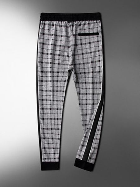 men's slim sports plaid pants men's trendy wild fashion new products 2020 spring and summer thin trousers, Black
men's slim sports plaid pants men's trendy wild fashion new products 2020 spring and summer thin trousers, Black